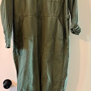 Universal Thread Olive Green Wide Leg Jumpsuit